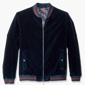 Ted Baker Mens Velvet Spring Bomber